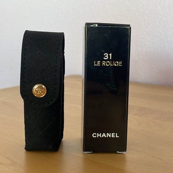 CHANEL 31 LE ROUGE LIPSTICK WITH POUCH (NWT) - Picture 6 of 8